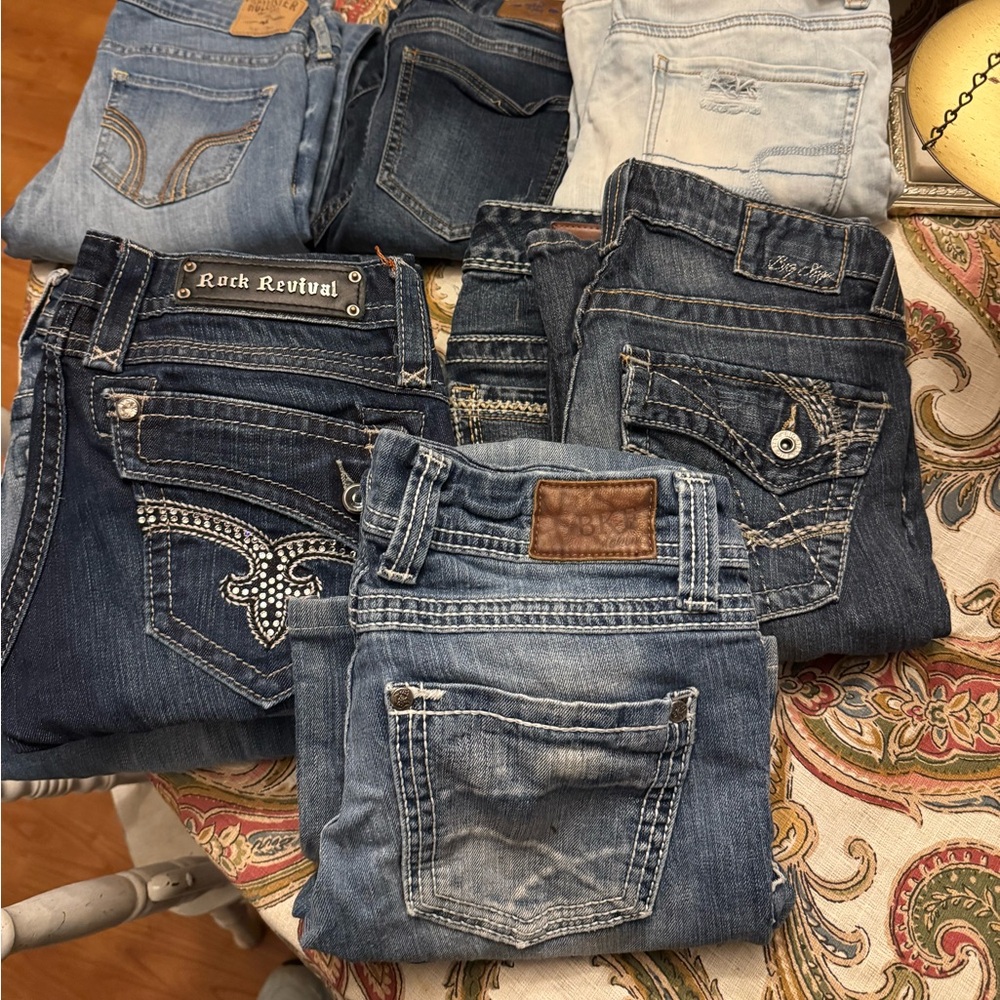 Women’s Big Star Maddie bootcut jeans size 25 Short - mid Rise Fit - Picture 9 of 10